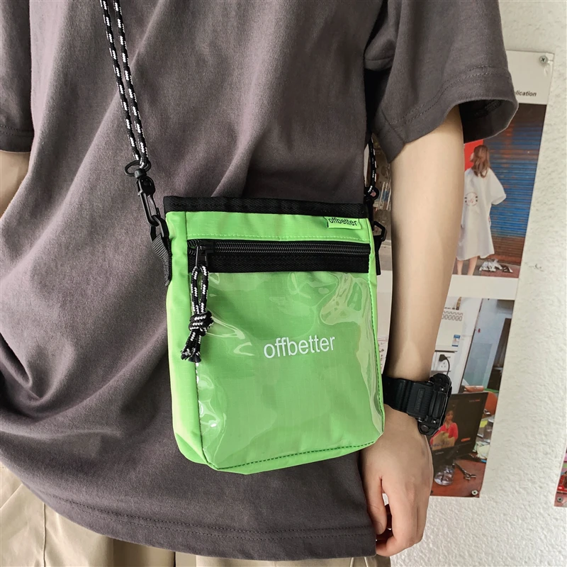 NEW Original Design Small Bag hot\'s Crossbody Bag Mobile Phone Bag Casual Functional Wind Crossbody Bag Hip Hop Shoulder Bag