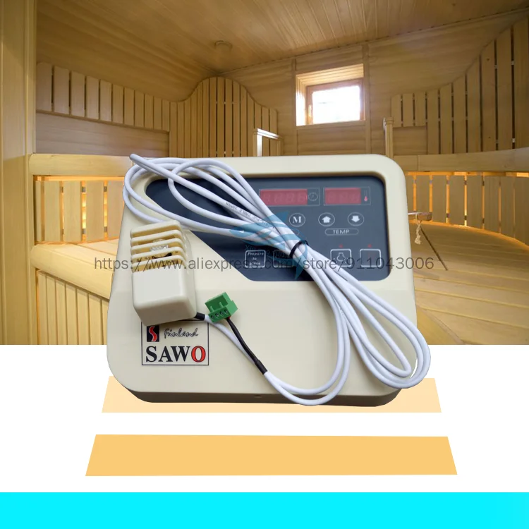 Imagem -02 - Interruptor de Controle de Temperatura e Temperatura Constante Sauna Forno de Vapor Seco Display Digital Controle de Suor Externo