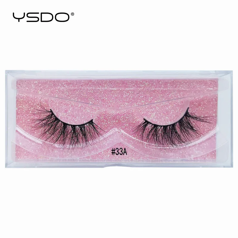 YSDO 1 Paar Kreuzförmige Nerz-Wimpern Weiche Echte 3D-Wimpern Maquiagem Künstliche Wimpern Dramatische Voluminöse Wimpern Make-up Cilios Faux Cils – Detail 9