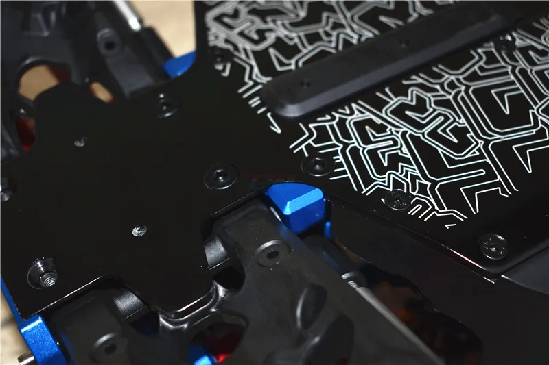 Piezas y accesorios para coche arrma 1/5 Kraton 8s RC, código de brazo inferior delantero de aleación de aluminio