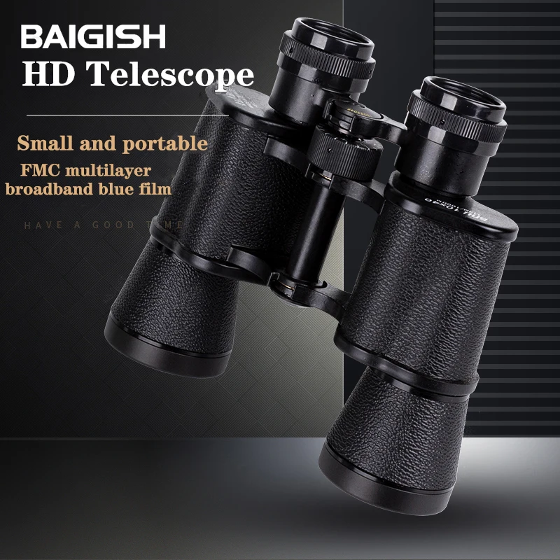 Russian Military Telescope 10X40 Professional Hunting Binoculars High Quality Full-metal lll Night Vision High power Binoculars