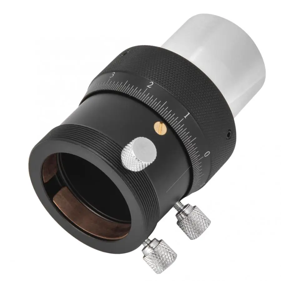 고정밀 헬리컬 포커서, 1.25 인치, M28.5 * 0.6 스레드, 10mm 포커싱 스트로크, 1.25 인치 헬리컬 미세 조정, 0.05mm