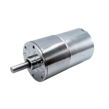 GA37RG 24V 12V Gleichstrommotor 2/5/10/15/20/30/50/85/120/150/200/300/500/550/1000 U/min Ausgangsgeschwindigkeit Getriebemotor 37MM Zentralwelle