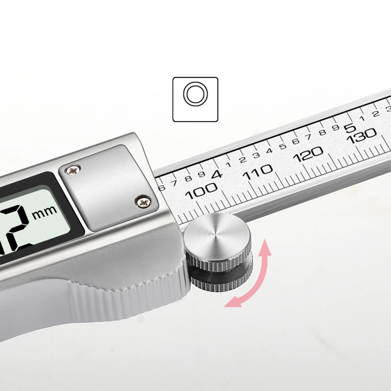 AIRAJ New High-precision Digital Caliper Stainless Steel Long Waterproof Vernier Caliper Level Multi-function Measuring Tool