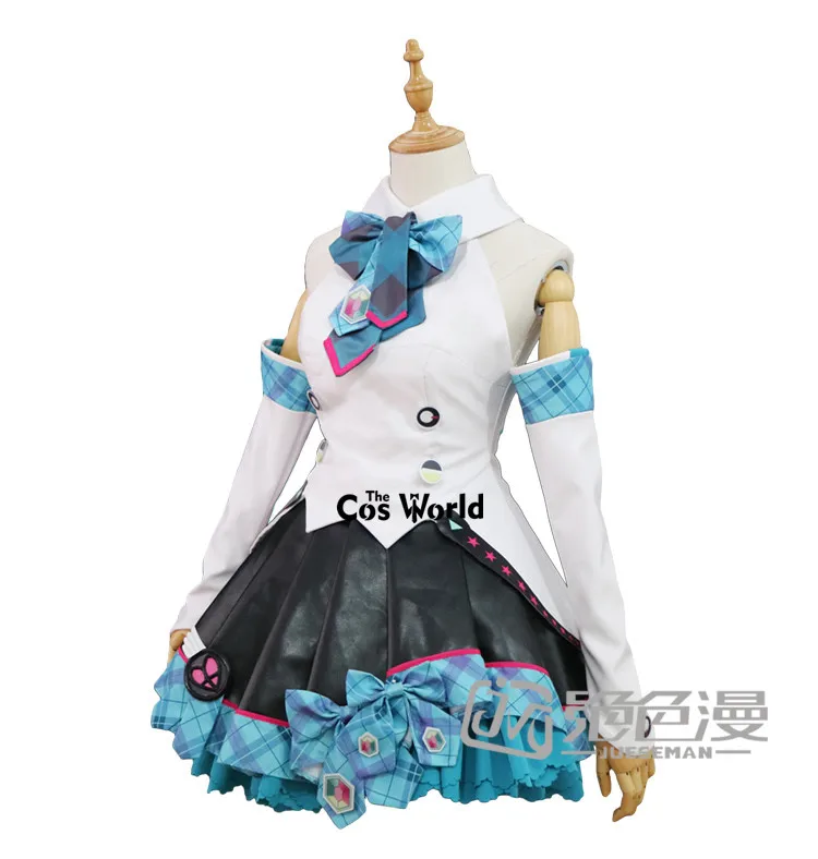 2017 Miku MAGICAL MIRAI Dress Uniform Outfit Anime Customize Cosplay Costumes image 3