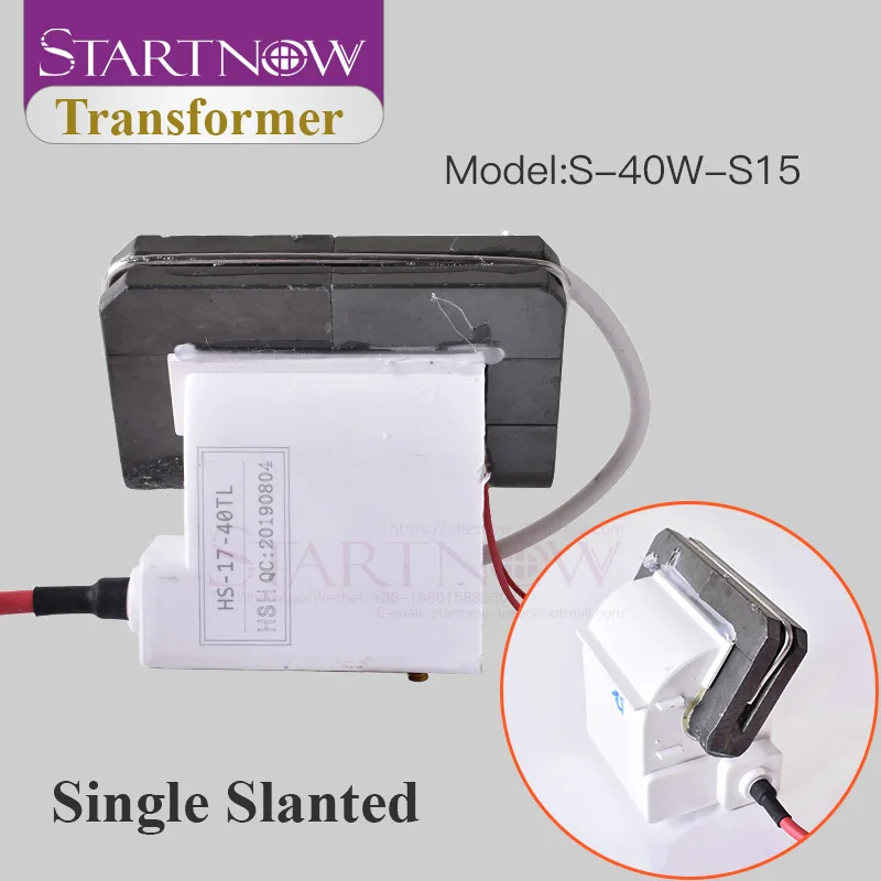 Startnow High Voltage Flyback Transformer Ignition Coil for 30W 40 45W 50 CO2 Laser Power Supply Engraving Cutting Machine Parts