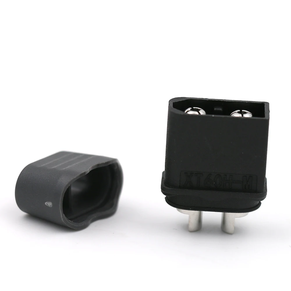 10 x Amass XT60+ XT60H Steckverbinder mit Schutzhülle, 5 Stecker, 5 Buchsen (5 Paare) für RC-Lipo-Akku, RC-Drohne, Auto, Boot – Detail 14