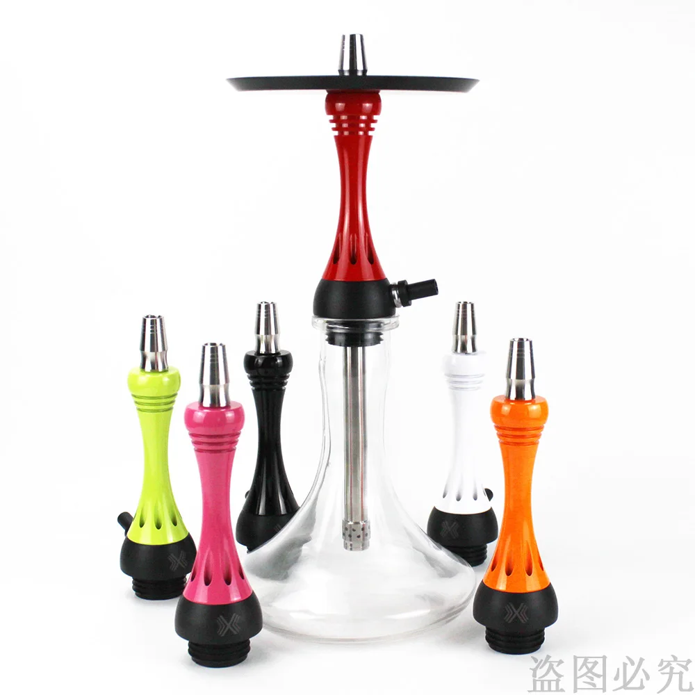 Alpha Hookah Model X Multicolor Shisha Matte Hookah Removable Diffuser Adsorption Parts Nargile Water Pipe Accessories