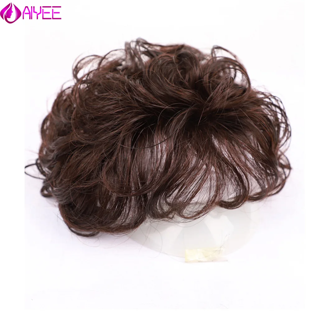 AIYEE Clip en piezas de cabello para mujer, reemplazo Natural, horquilla en el cabello