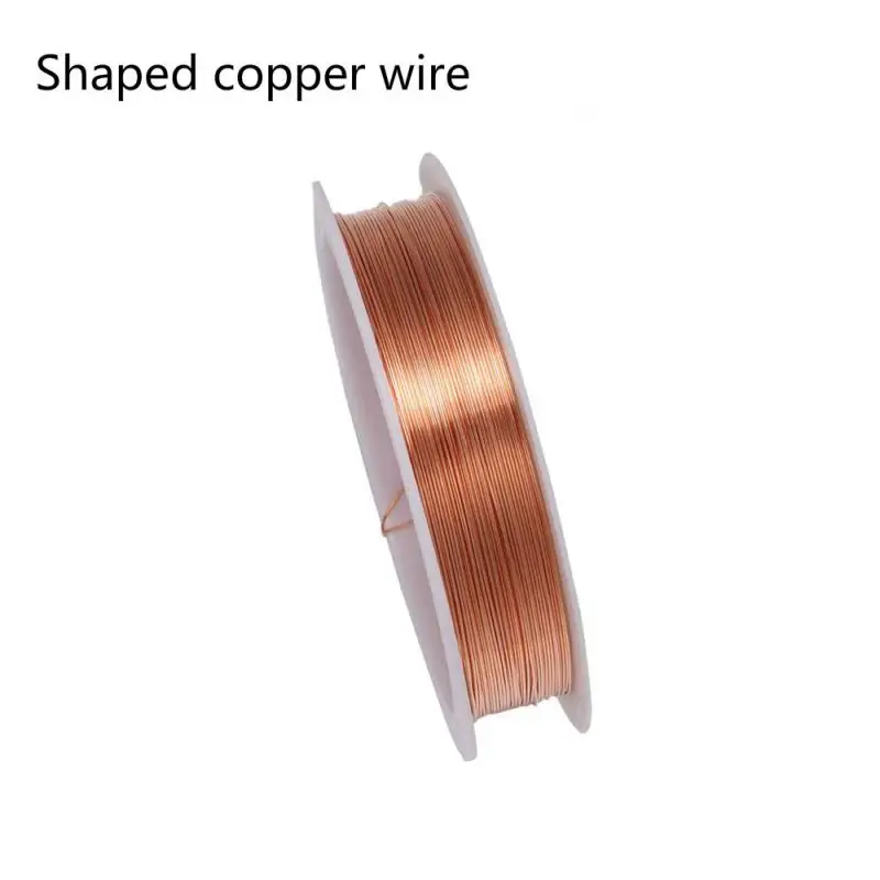 1roll 0.25/0.3/0.4/0.5/0.6/0.7/0.8/1.0 mm brass wire beaded wire, used for jewelry making copper color