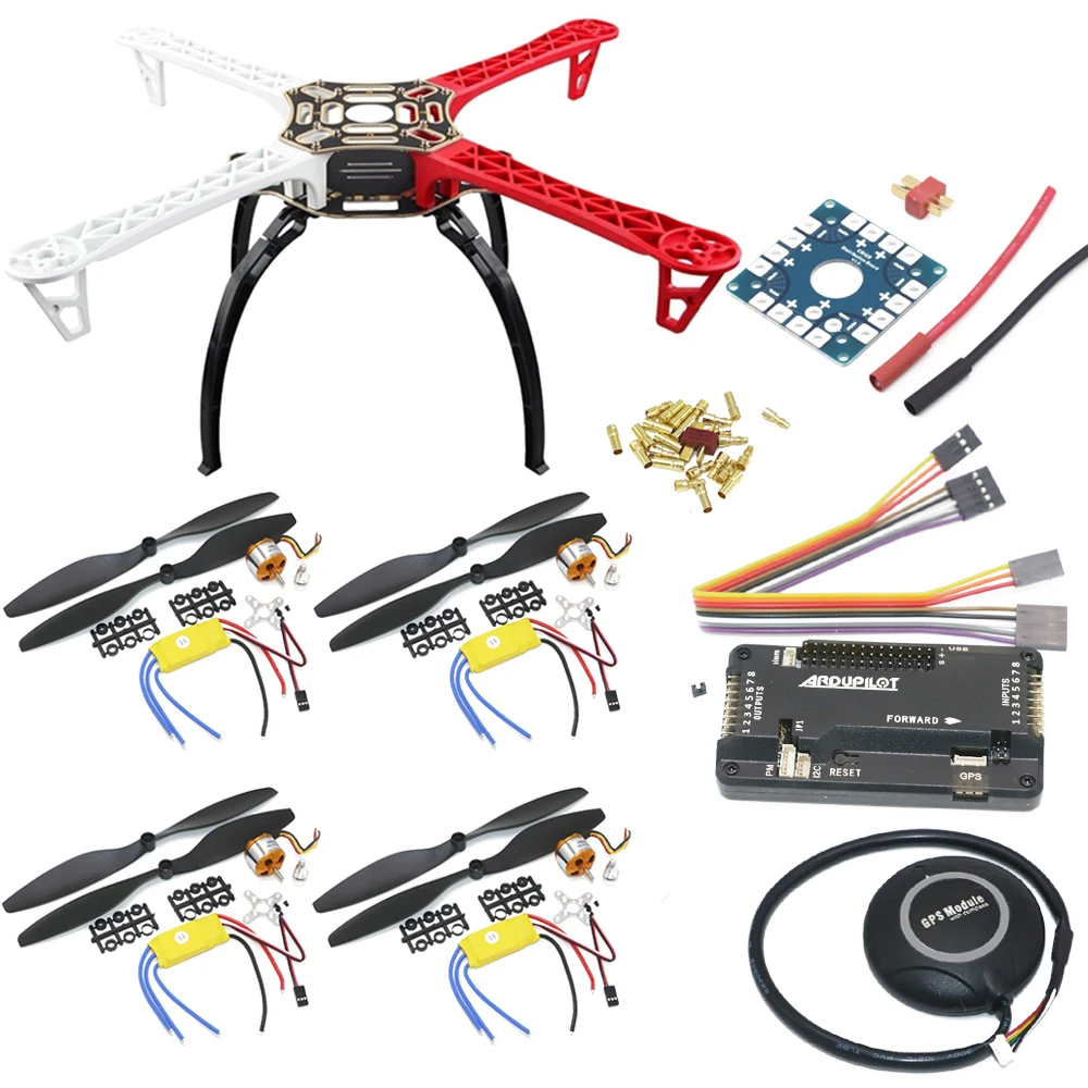 F450 Quadcopter Rack Kit Frame APM2.8 7M GPS XXD A2212 1000KV 30A ESC 1045 Props For Rc Quadcopter FPV Drone Toys DIY Accessorie