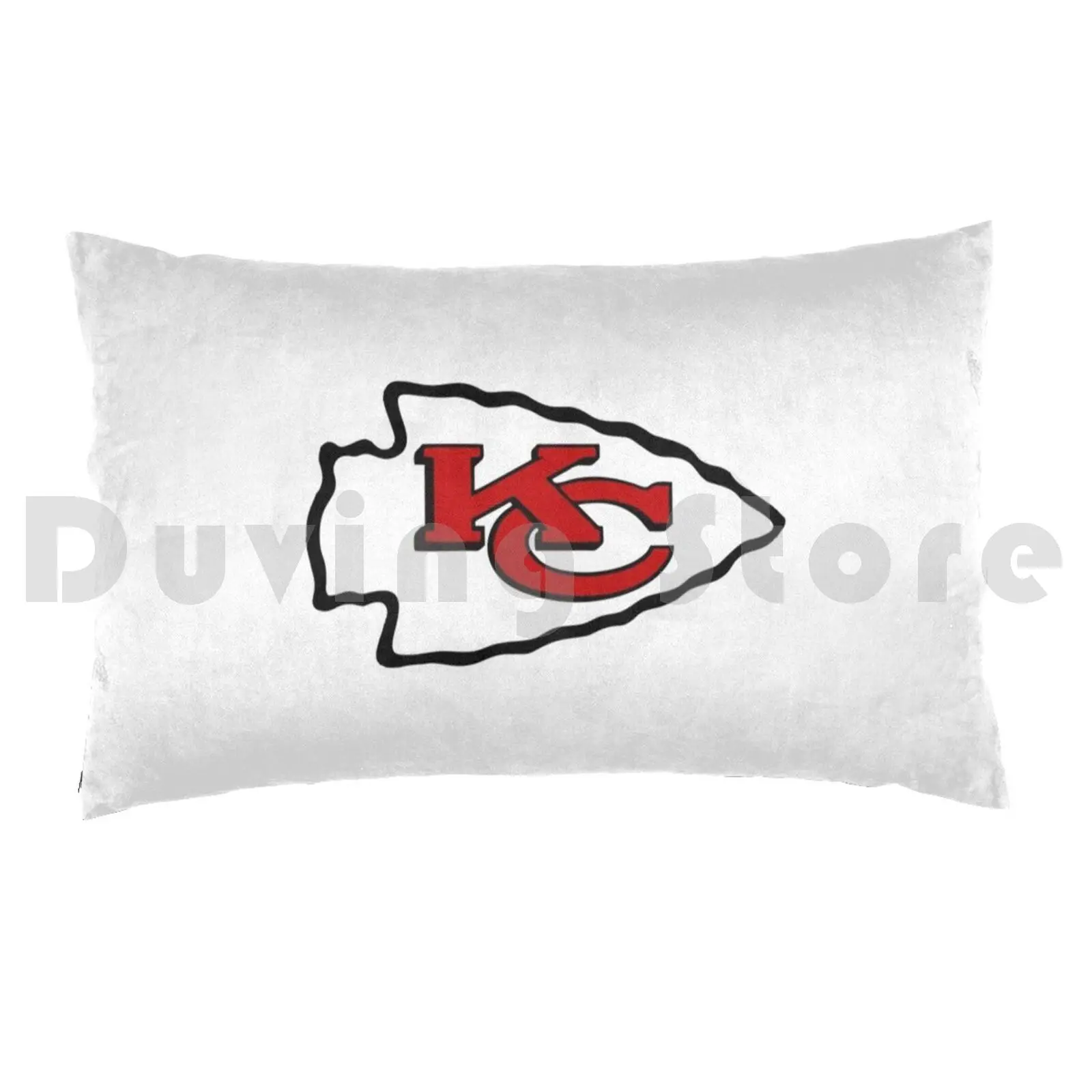 Chiefs-Kansas Pillow Case Printed 35x50 City Logo Chief Kc