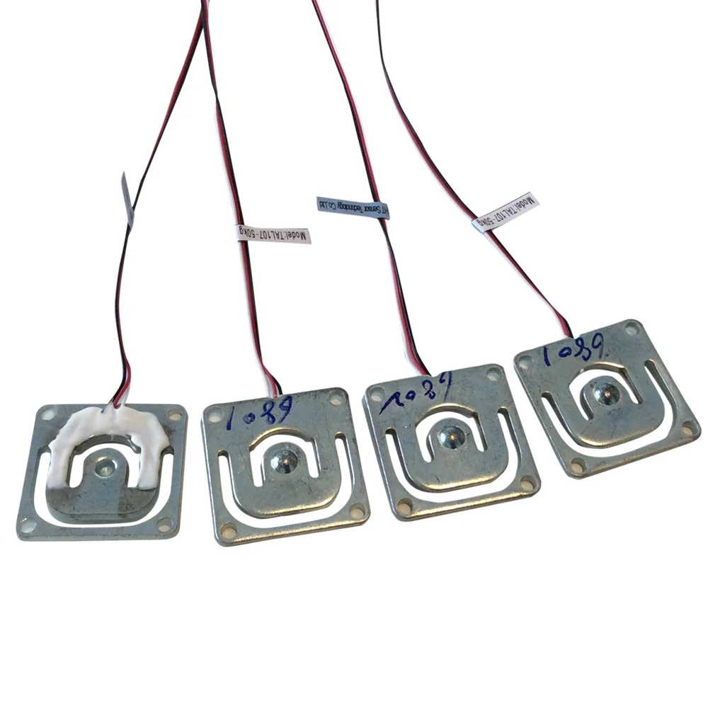 4pcs Free shipping flat thin miniature micro force weight sensor small load sensor10kg 50kg TAL107 series load cell