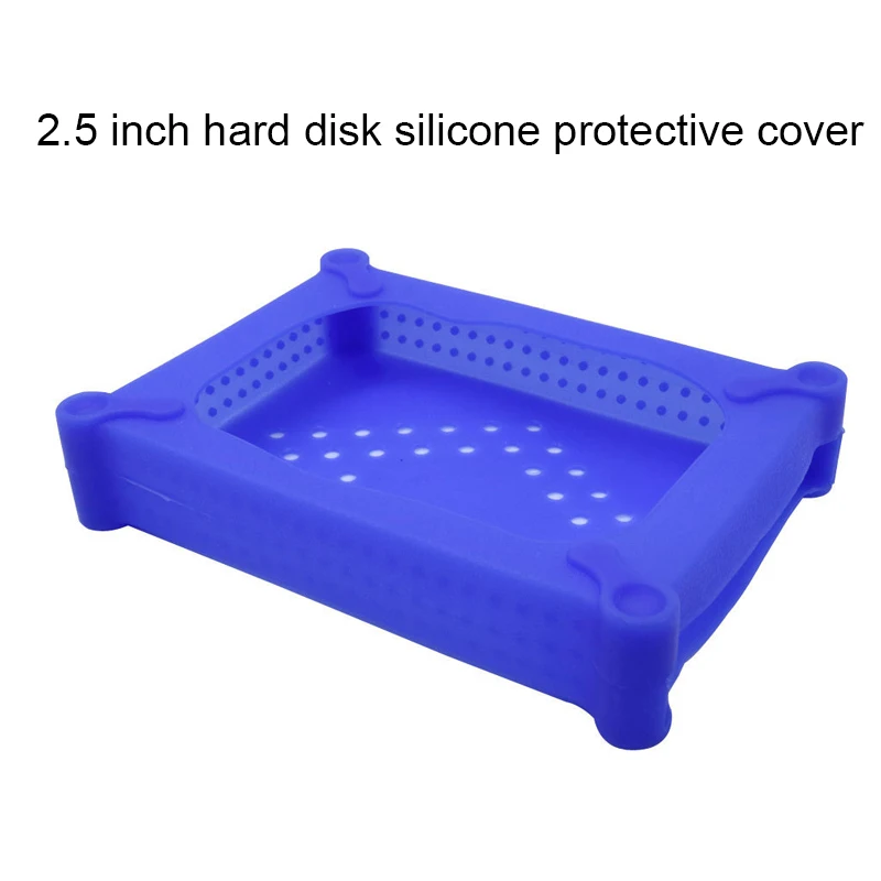 2.5 Inch Hard Disk Box Protective Sleeve Anti-static Shockproof Moistureproof Dustproof wear-resistant Non-slip HDD Box