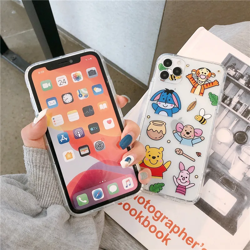 حافظة لهاتف آيفون 12 11 Pro Max Mini X XR XS Max 7 8 6s Plus SE حافظة ناعمة مضادة للصدمات