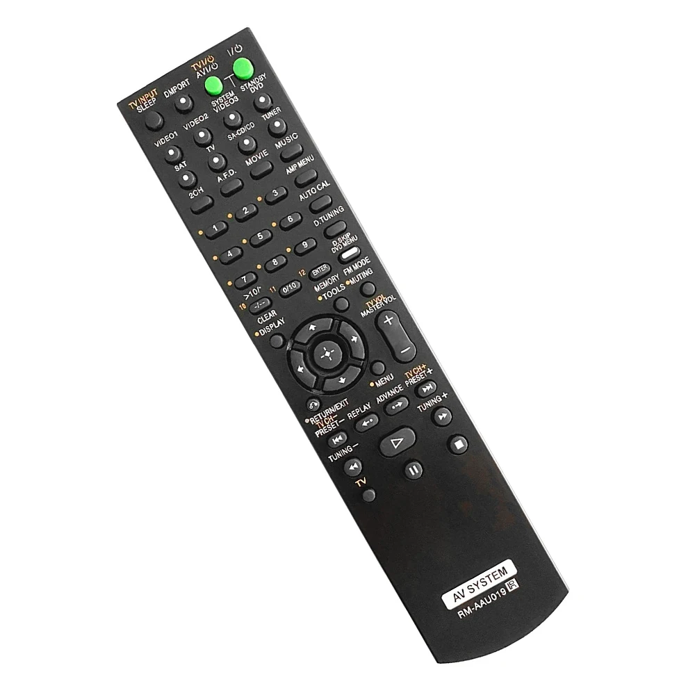 New RM-AAU019 For SONY Audio/Video Receiver AV System Remote Control STR-DG500 STR-DG910 STR-DG900 HT-SF2000 SS-WP780 RM-AAU013