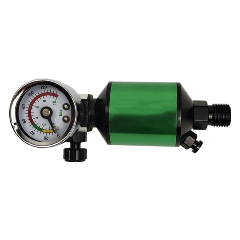 Air Filter Pressure Regulator Air Flow Regulator with Gauge Oil-water Separator High Performance Pneumatic Spray Gun