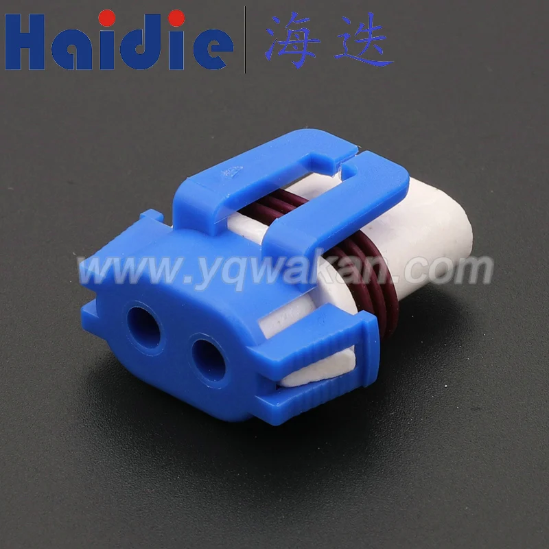 1-100 sets 2pin auto electric waterproof houing plug wiring harness ceramic plug connector