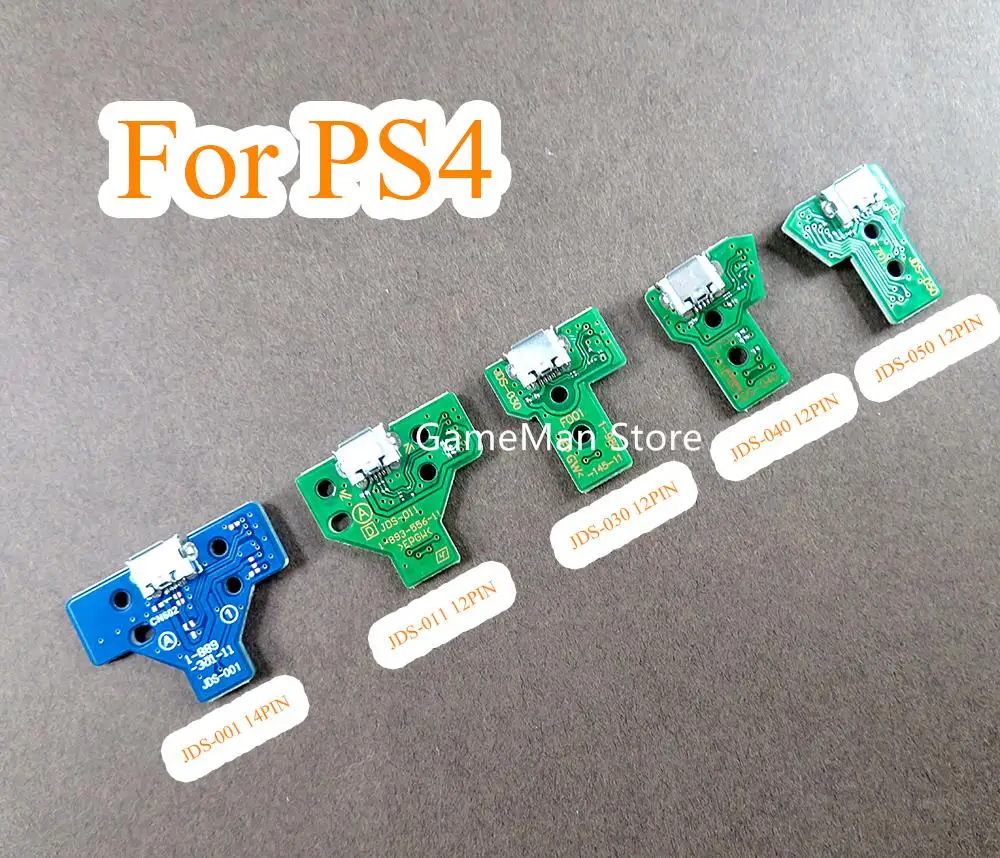 

100pcs Power Charging Charger Socket Port Circuit Board PCB JDS JDM 001 011 030 040 For Playstation 4 PS4 Controller