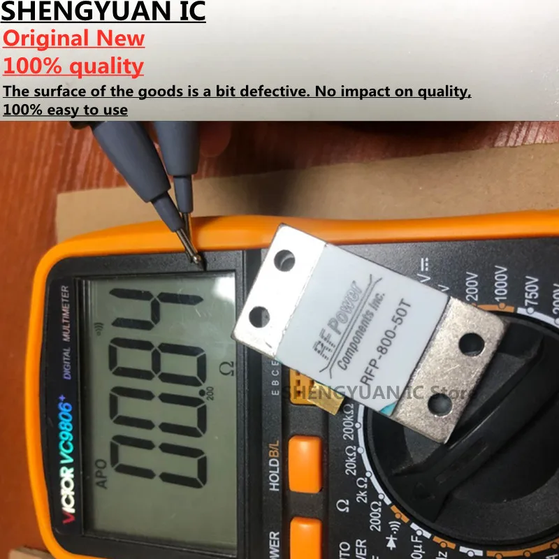 RESISTIVE dummy load 800WATTS 50OHMS RFP-800-50T RFP-800-50 100%Tested 800WATT 50OHM 800WATT 50OHM 800 WATTS 50 OHMS 100%quality