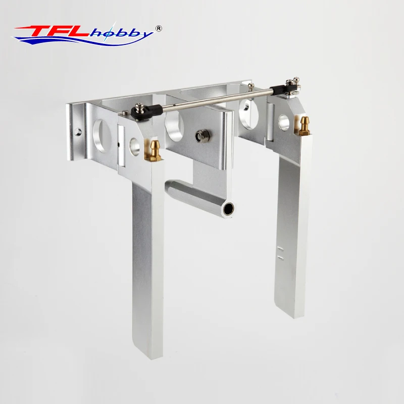 TFL Hobby 140 Aluminum Dual Pickup Rudder fit 6.35mm 1/4 Shaft for 100cm to 130cm RC Gas Boat