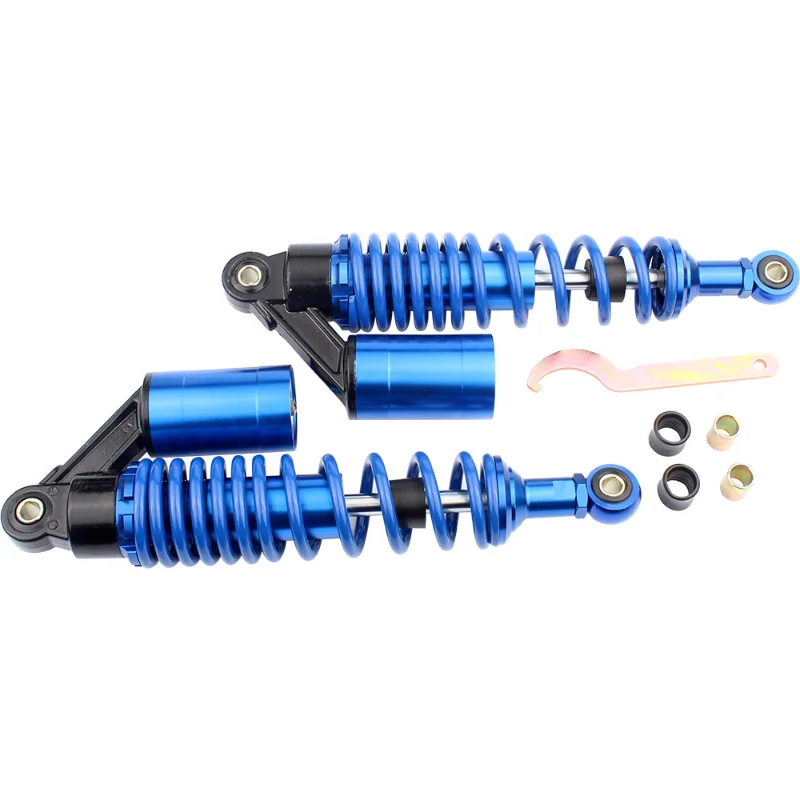 1 Pair 320MM Universal Motorcycle Fork Round Air Shock Absorber Rear Suspension Spring For Dirt Bike ATV UTV Scooter Moped