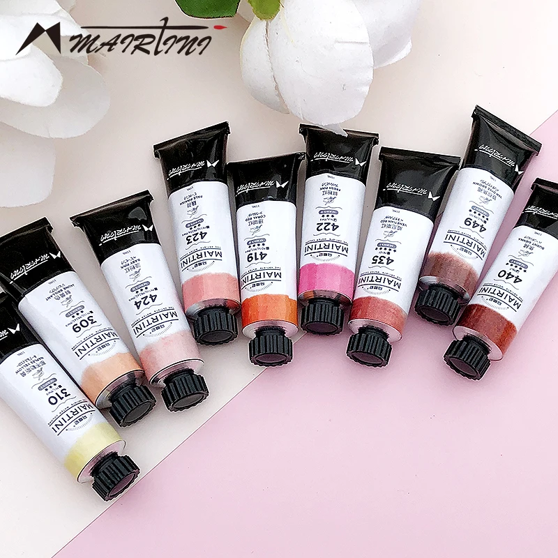 15ml Martini Skin Tone Series Watercolor paints,master-grade finely ground Watercolors Tube Pigment For Painting Art Supplies