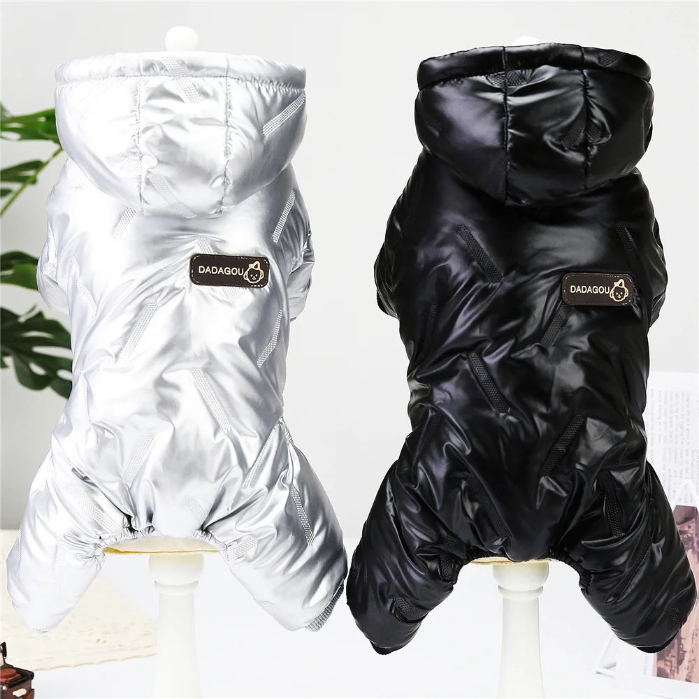Pet Dog Clothing Winter Warm Clothes For Small Dogs Puppy Coat Thicken Clothes Waterproof Dogs Jacket Clothing Cotton mascotas