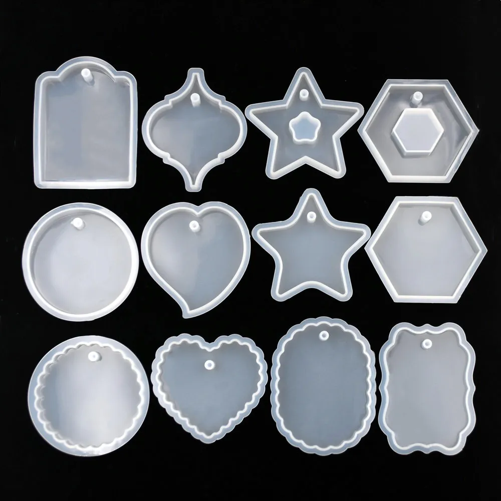 1PC tag silikonowe formy żywica silikonowe formy wisiorek ręcznie robione DIY do tworzenia biżuterii narzędzie formy z żywicy epoksydowej rzemiosło materia