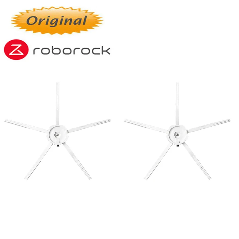 Original Roborock 2020 New Detachable Main Brush,5 Arms Silicon Side Brush Roll Brush For Roborock S4 E4 S50 S5MAX S6 S6MAX
