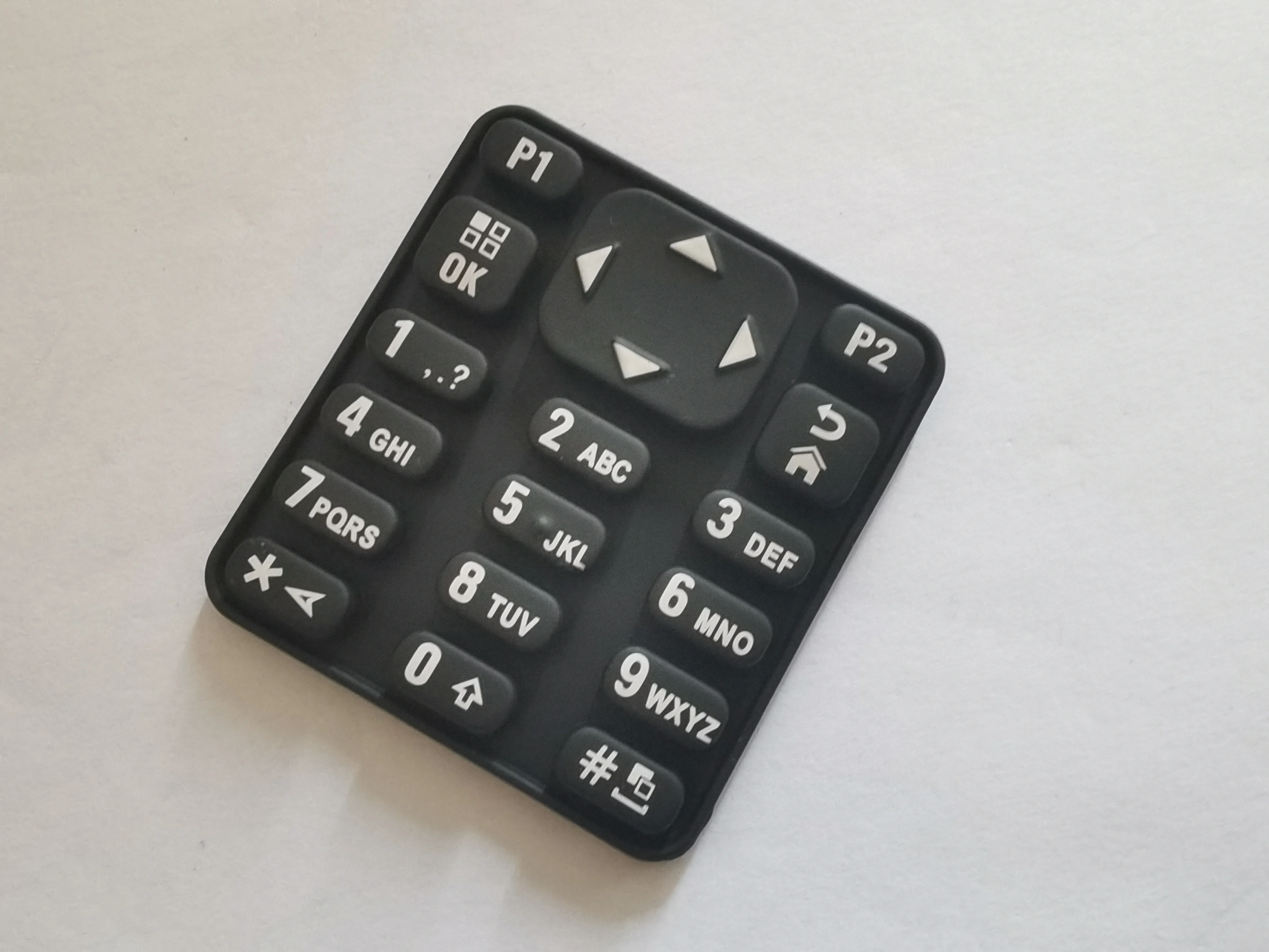 Digital Number Keypad Button Rubber Keyboard For Motorola XiR P8668 P8660 GP338D DGP8550 DP4801 Radio Walkie Talkie Accessories