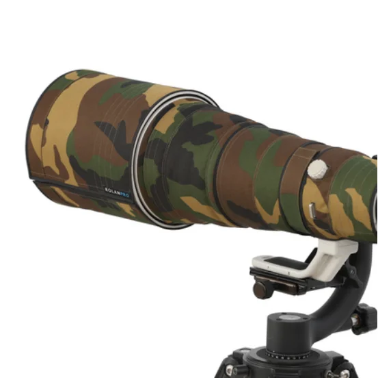 ROLANPRO Lens Cover voor Canon EF 200-400mm f/4L IS USM Extender 1.4X Camouflage Jas Kleding Regenhoes Lens Mouw Guns Case