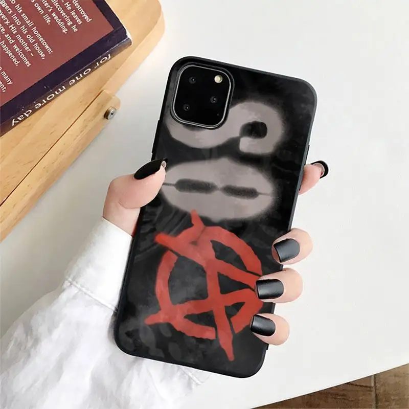 American TV Sons of Anarchy custodia per telefono per iphone 13 8 7 6 6S Plus X 5S SE 2020 XR 11 12 pro XS MAX