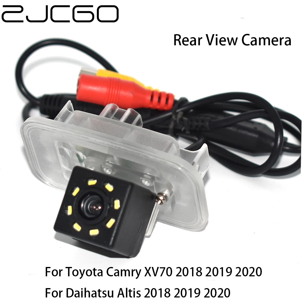 

ZJCGO Car Rear View Reverse Back Up Parking Night Vision Waterproof Camera For Toyota Camry XV70 Daihatsu Altis 2018 2019 2020