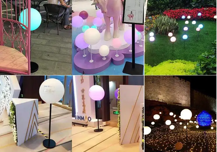 LED outdoor waterproof ball lamp lawn floor lamp wedding activity exhibition guide lamp mall decoration lamp