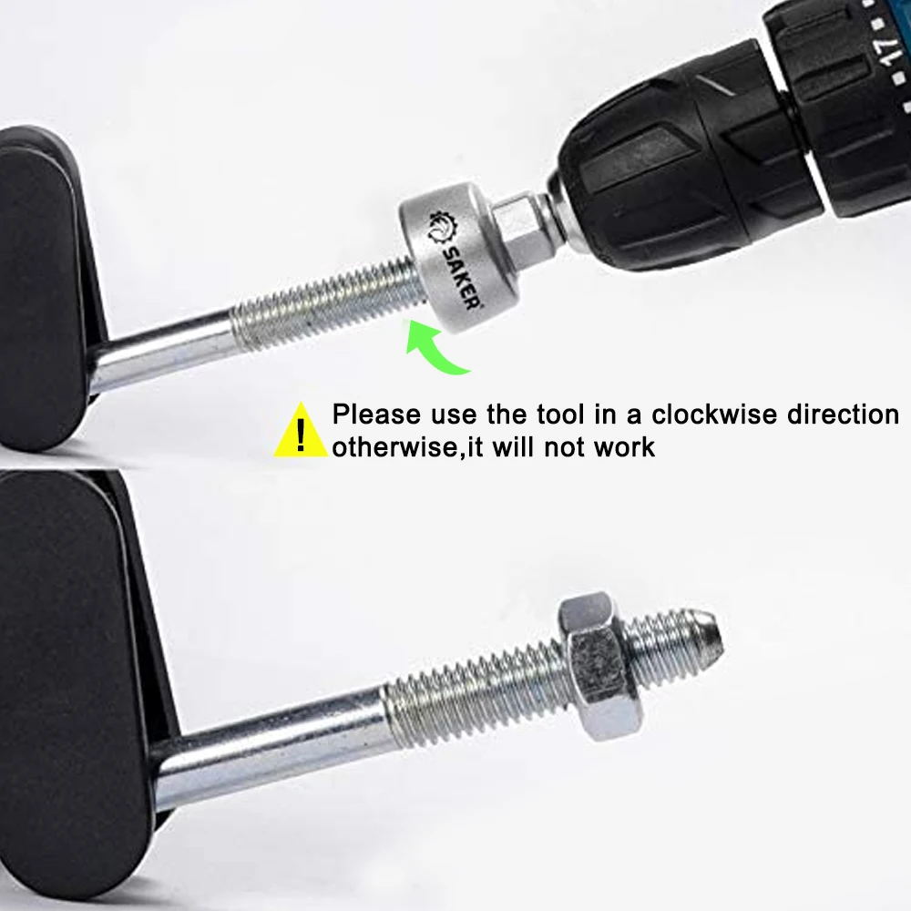 Saker çapak alma pah kırma aracı Debur matkap ucu çapak kaldırmak çelik aletler Quick Release Shank uyar 1/8 \'(3mm) 3/4\' (19mm)