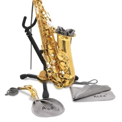 AlEX Saxophone Clarinet clean cloth washable set maintenance Absorbent Cleaning