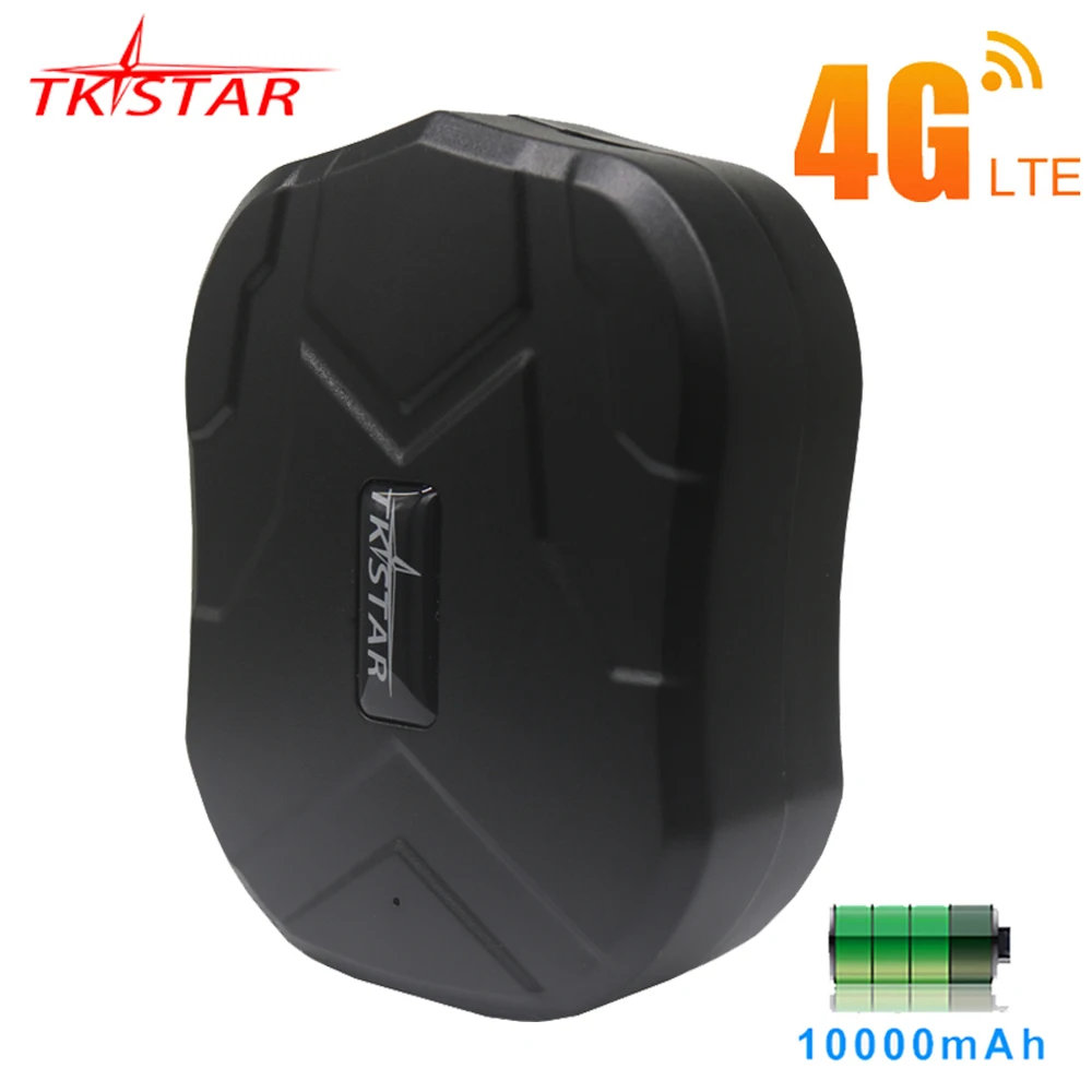 4G GPS Tracker Car 10000mAh 4G TKSTAR TK905B GPS Locator Waterproof GPS Tracker Auto Magnet Voice Monitor Free Web APP PK TK915