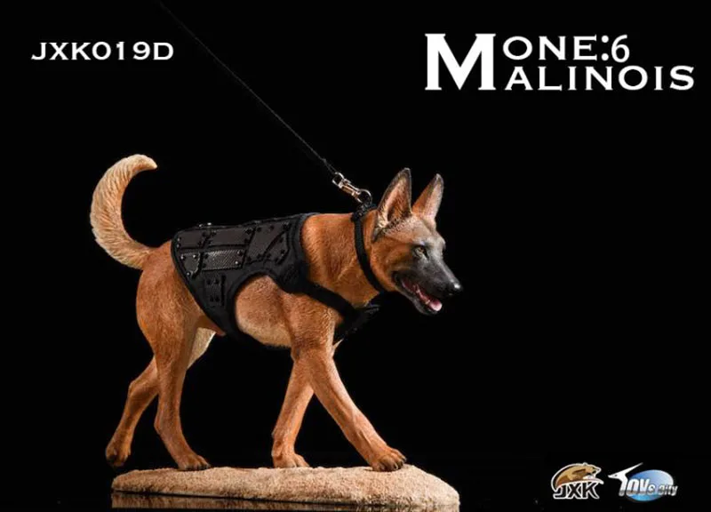 1/6 Scale Figure Scene Accessories Pet Dog JXK019 Malinois Model Animal Figure Suit for 12 inches Action Figure Simulation Model