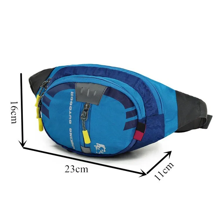 Jungle King CY2009 8L Outdoor Unisex Travel Riding Nylon Ultra-light Ultra-thin High Tear Resistance Marathon Running Waist Bag