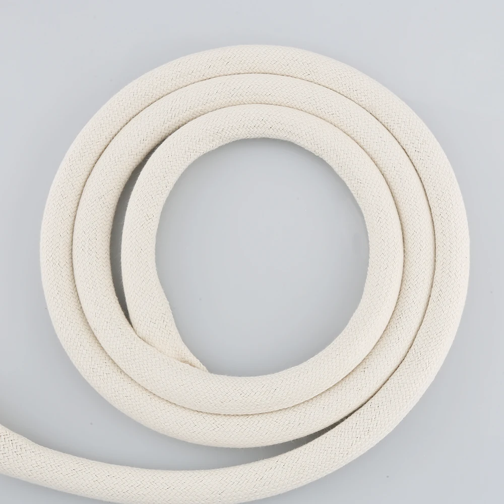 Audiocrast DW49 18MM 100%Cotton Braided Tube Hollow Rope Cover Sleeve Electric Wire Cable Braided Cable Sleeve