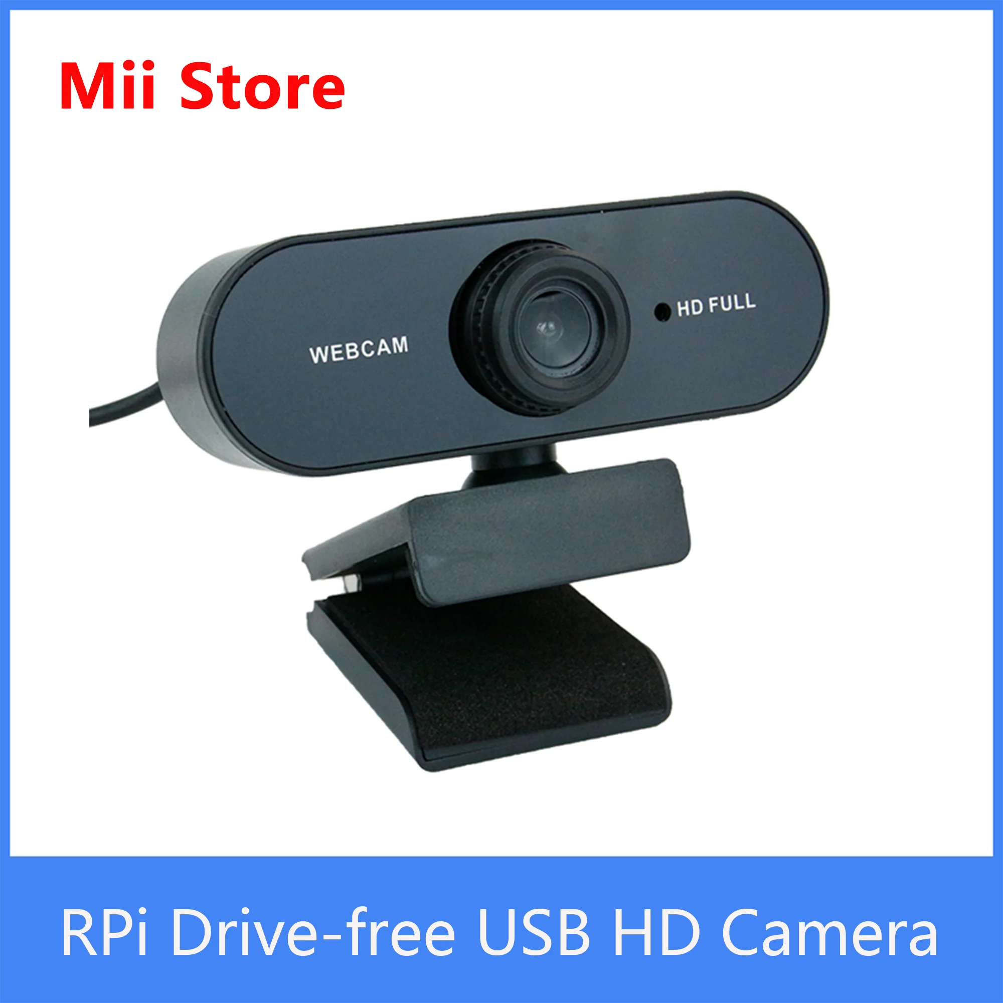 Yahboom Raspberry Pi Manueller Fokus Stecker Und Spielen Stick-freies USB Mikrofon HD Kamera Plattform