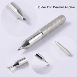 1PC Professional Steel Dermal Piercing Anchor 1.2MM Threaded Base Insertion Tools Dermal Anchor Tool for Piercing Body Jewelry