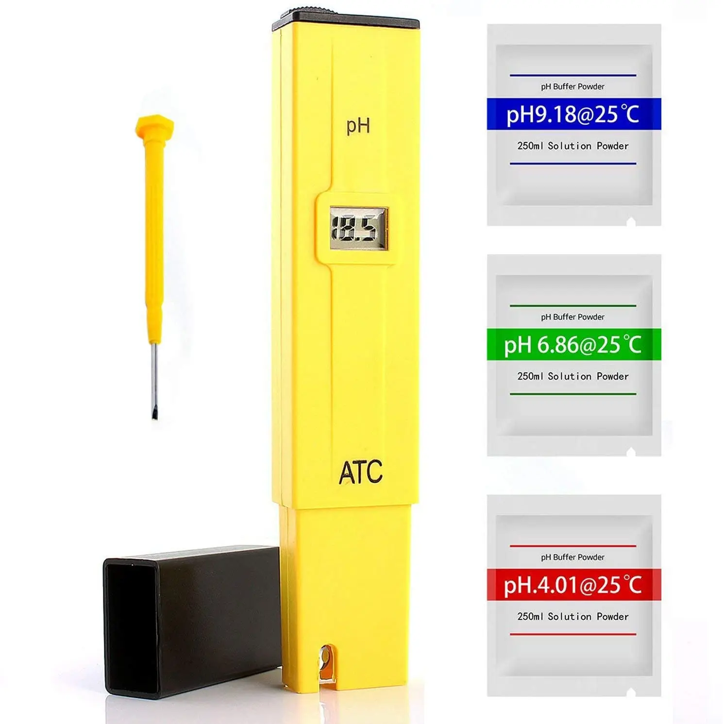 Digital PH Meter 0.01 High Accuracy Quality 0-14 Measurement Range with ATC for Household Drinking Water,Aquarium