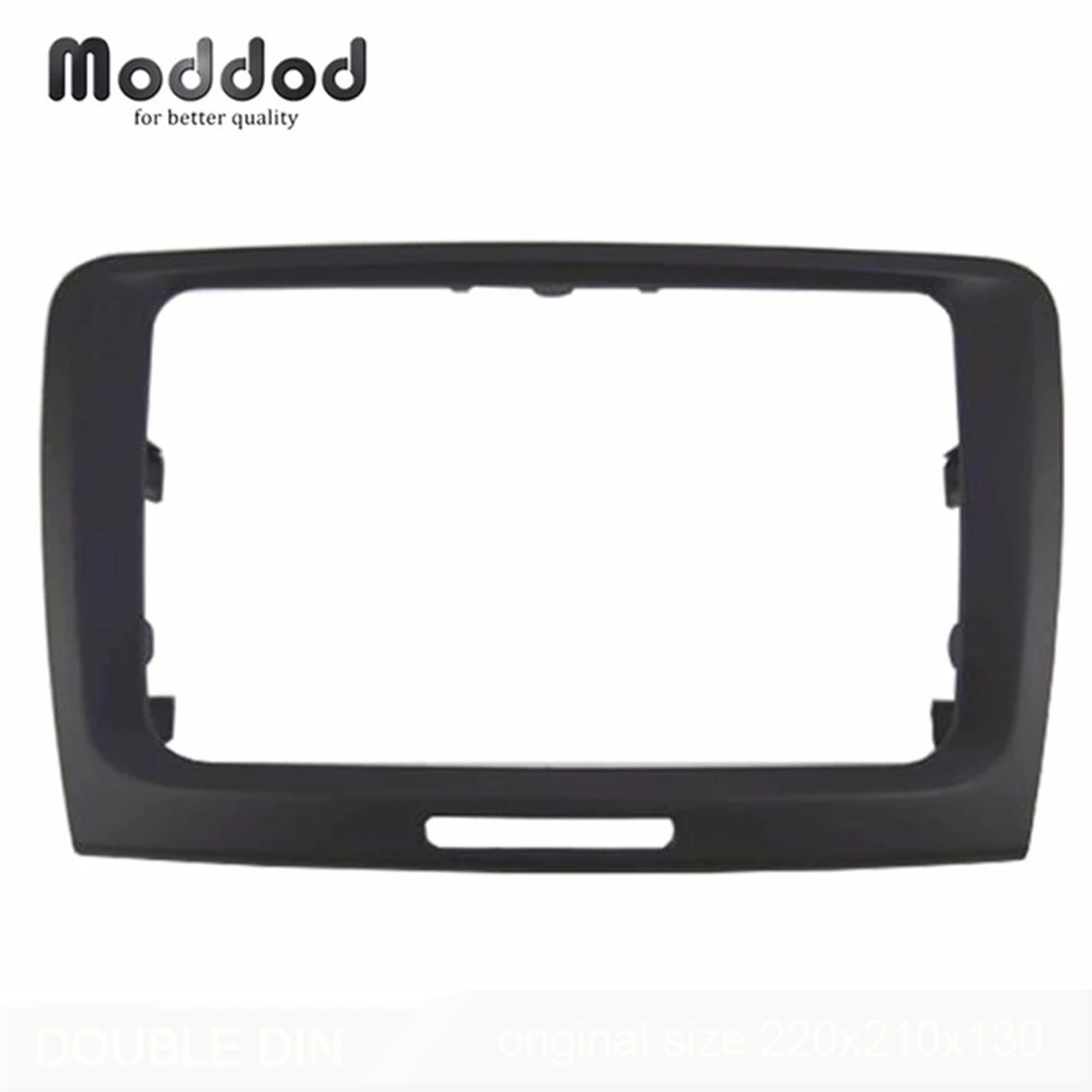 

Double Din Stereo Panel for Skoda SuperB 2008-2015 Radio Fascia Dash Kit DVD Facia Refitting Installation Trim Face Frame Bezel