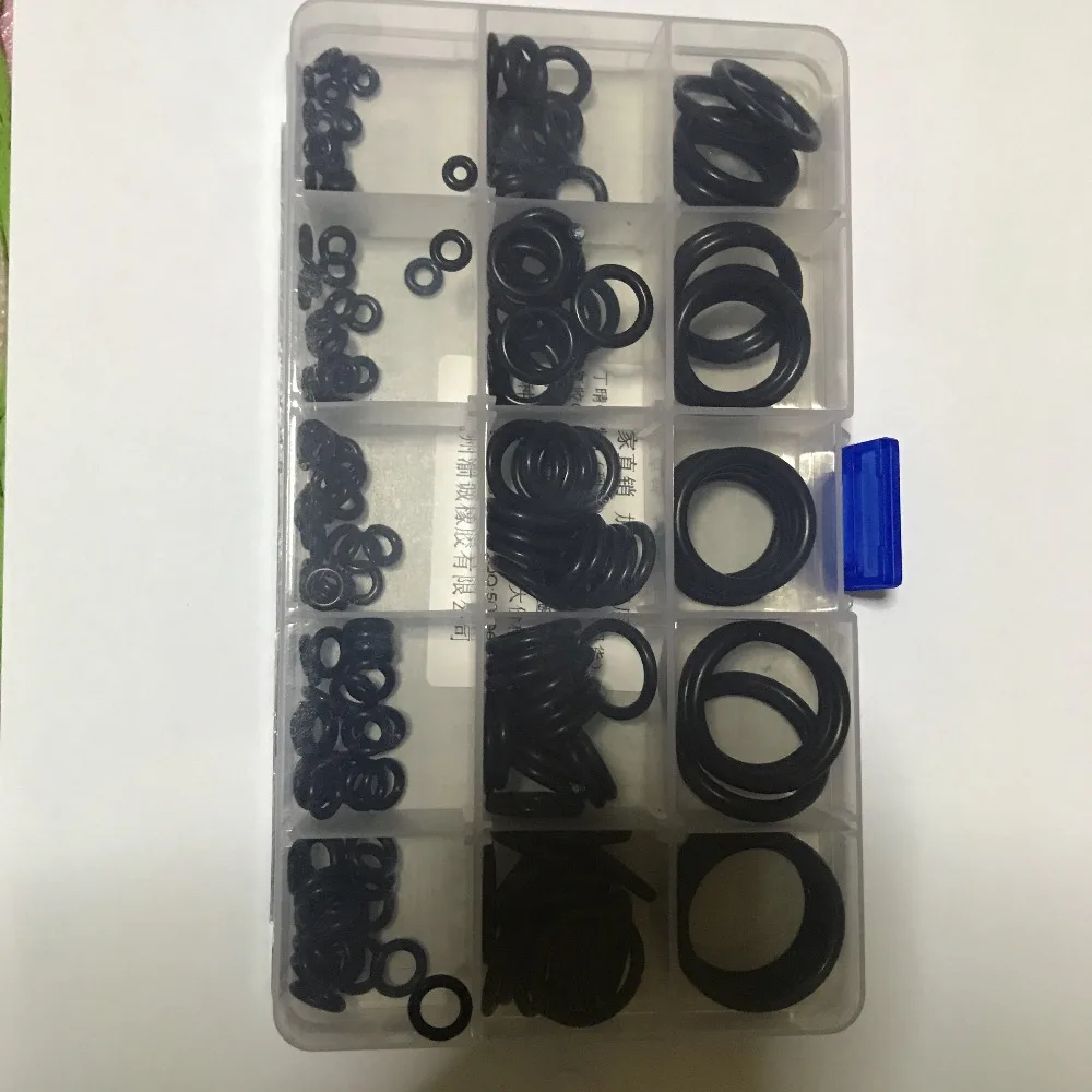 200 шт., уплотнительные кольца для автомобиля, 15 Размеров
