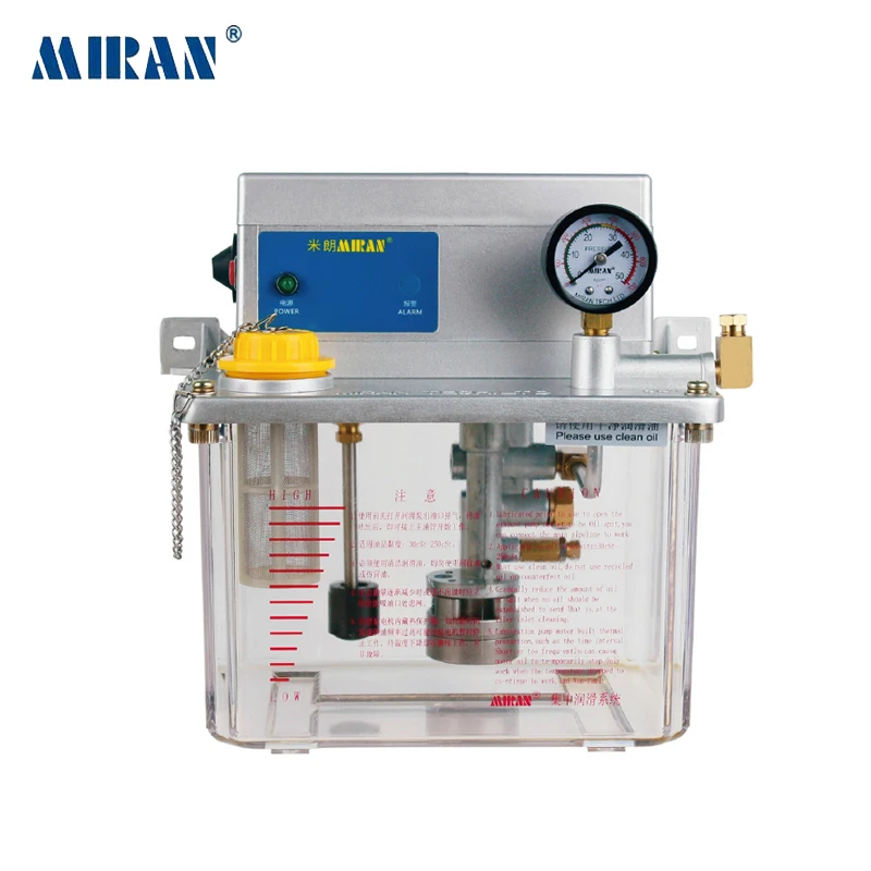 Miran 3L Lubricating Oil Pump MR-2202-300XA Auto Lubricator for Injection Machine Controlled By PLC Electric Lubrication Pump