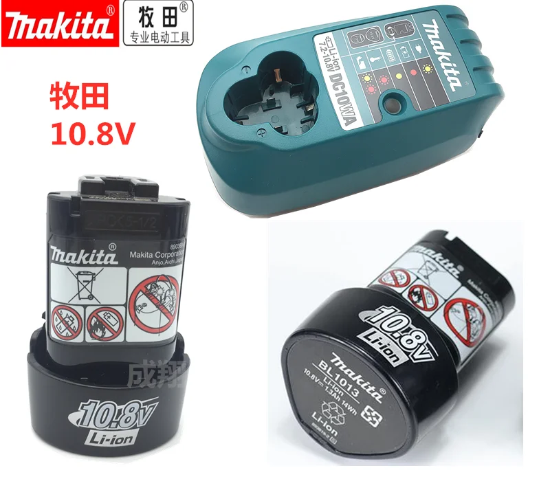 MAKITA  DC10WA  Charger for BL1013 10.8V Battery DF030D DF330D TD090D HP330D HP330Z TD090DZ DT091Z UH200Z  DF030DWE TW100D