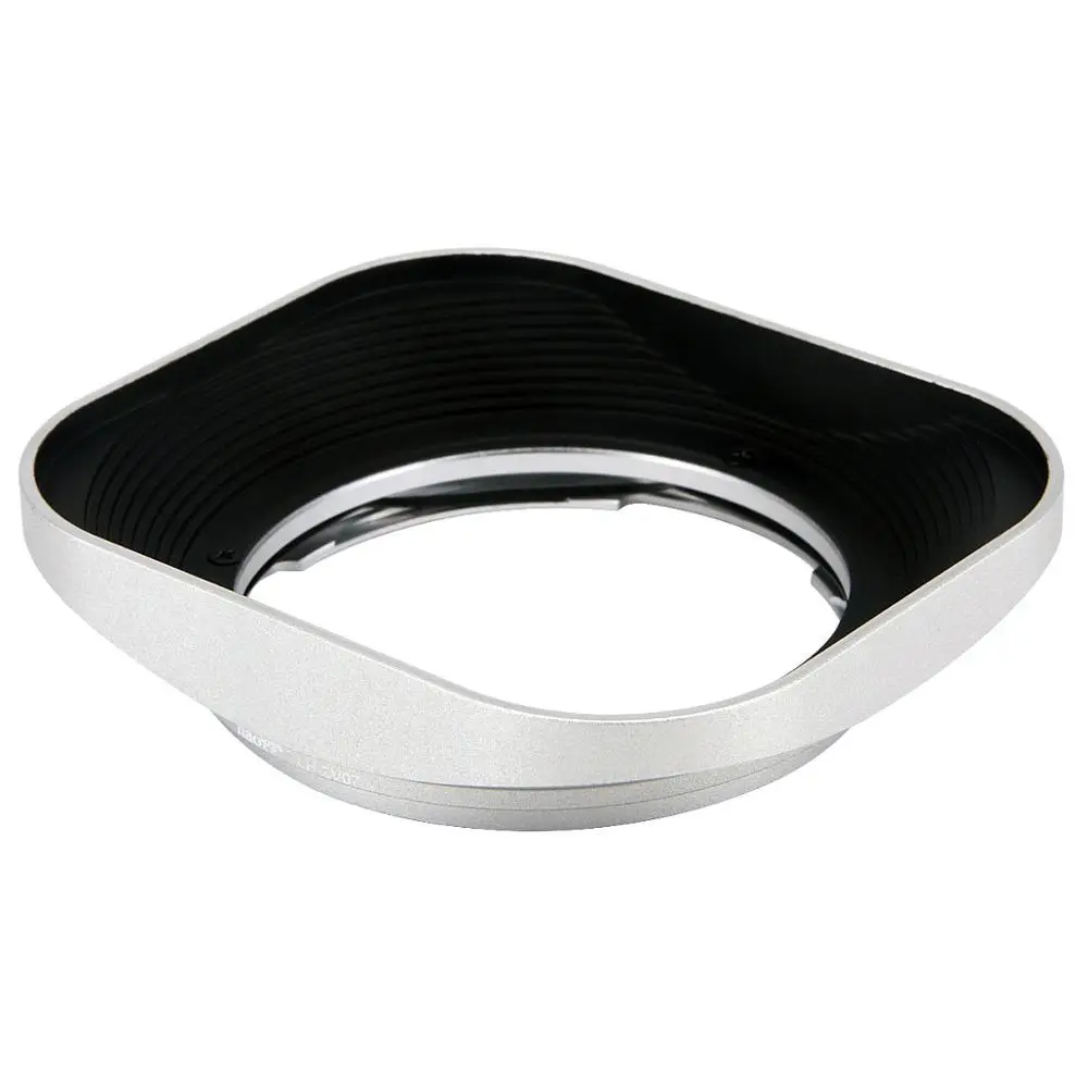 Haoge LH-ZV07 Platz Metall Objektiv Haube für Carl Zeiss Biogon T * 2/35 35mm f2 ZM, C Biogon 2.8/35 35mm f 2,8 ZM Objektiv silber