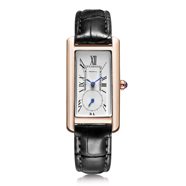 REBIRTH Brand Watch Women Elegant Retro Watches Fashion Ladies Quartz Watches Clock Women Casual Leather Women s Wristwatches AliExpress 1511